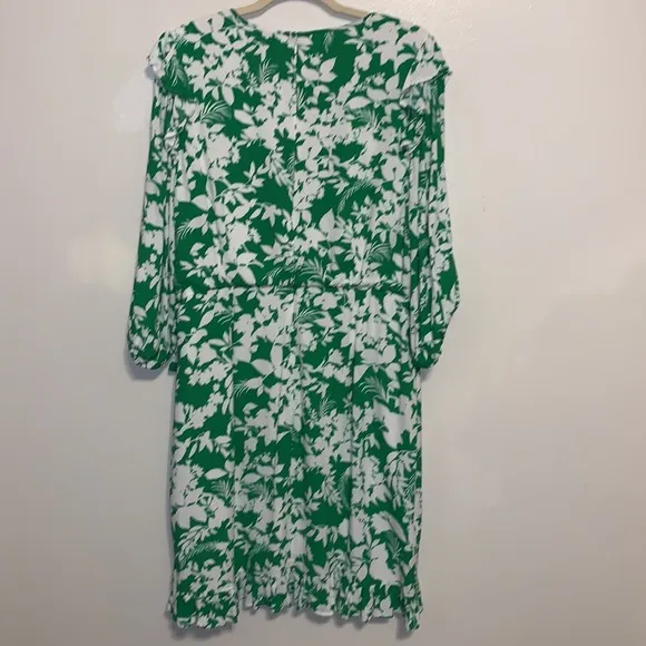 NWOT Ann Taylor faux wrap midi dress