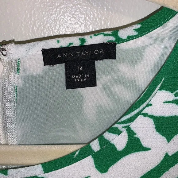 NWOT Ann Taylor faux wrap midi dress