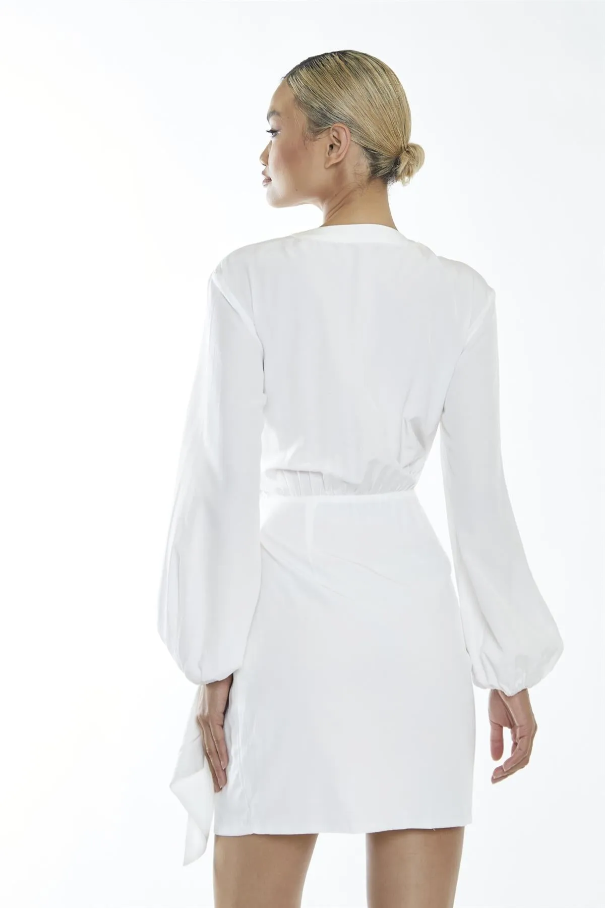 Off-White Wrap-Mini-Dresses