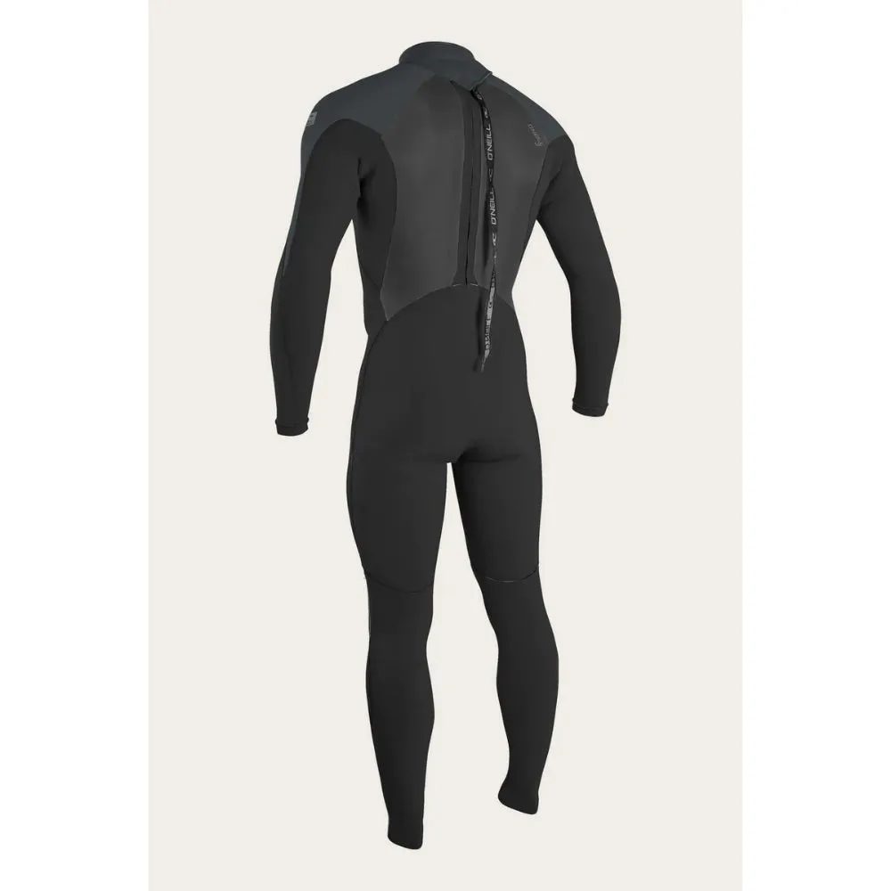 O'NEILL EPIC 4/3 BACK ZIP GREY