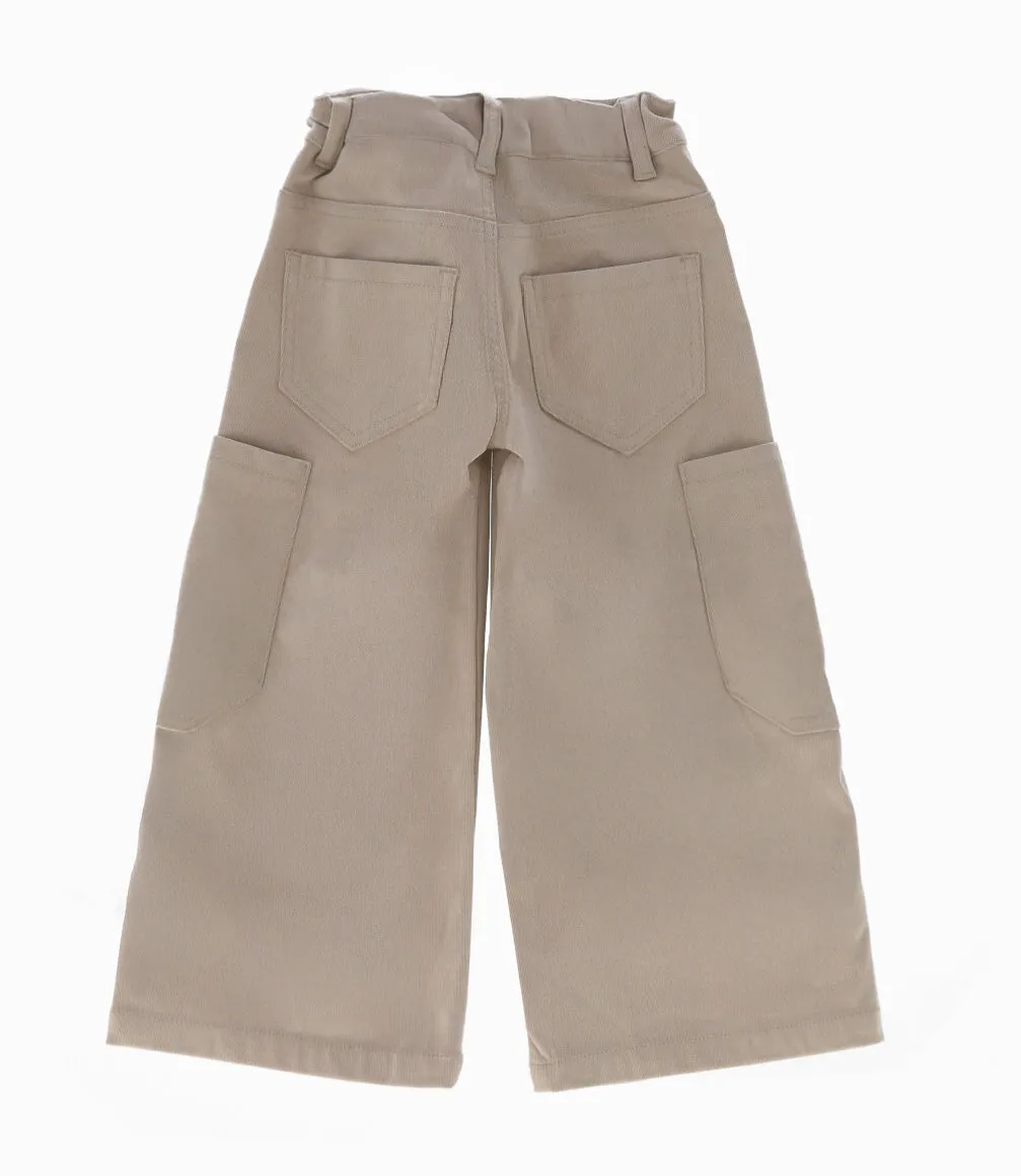 Pantalón niña cargo