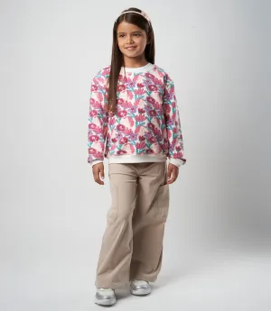 Pantalón niña cargo