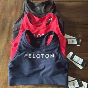 Peloton set of 3 Cadent high neck medium sports bras new
