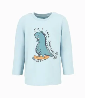 Polera bebé niño con dinosaurios