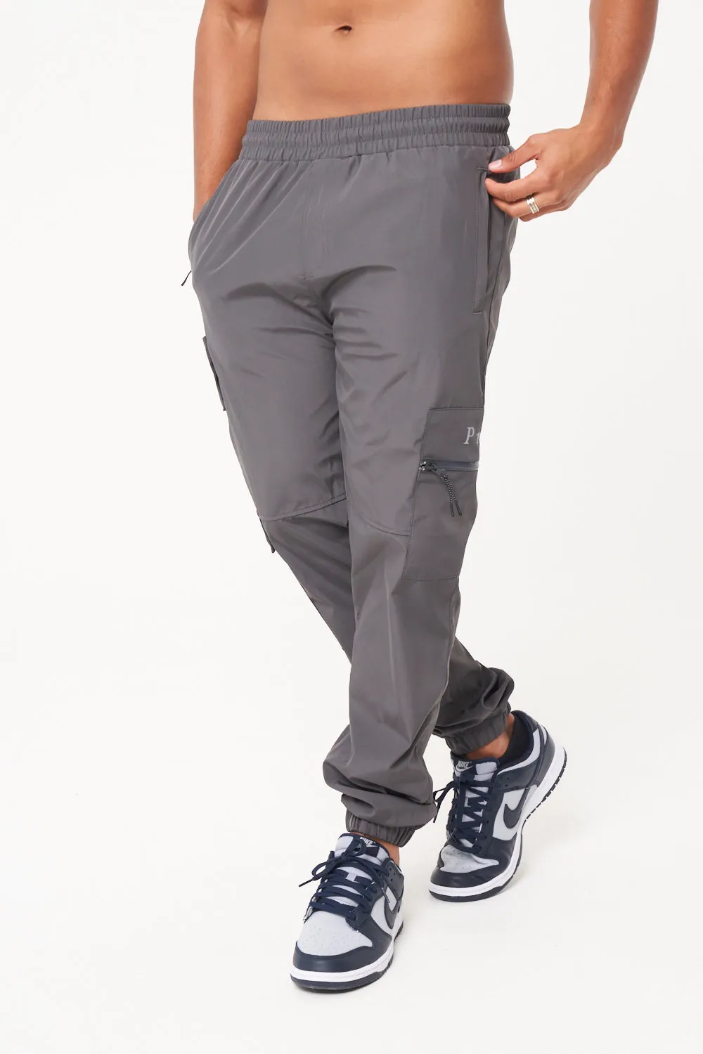 Pre London Canis Cargo Pants Asphalt Grey