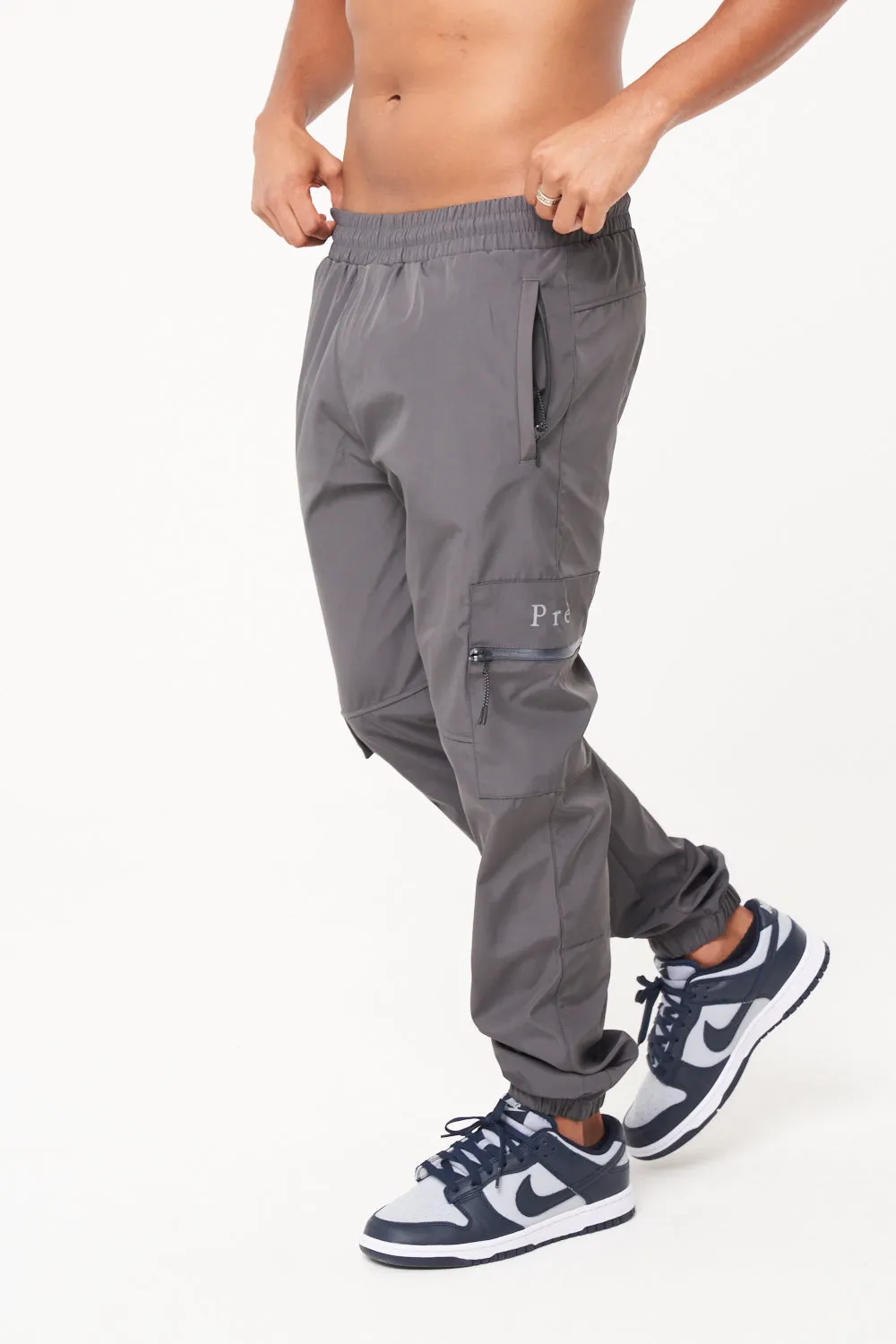 Pre London Canis Cargo Pants Asphalt Grey