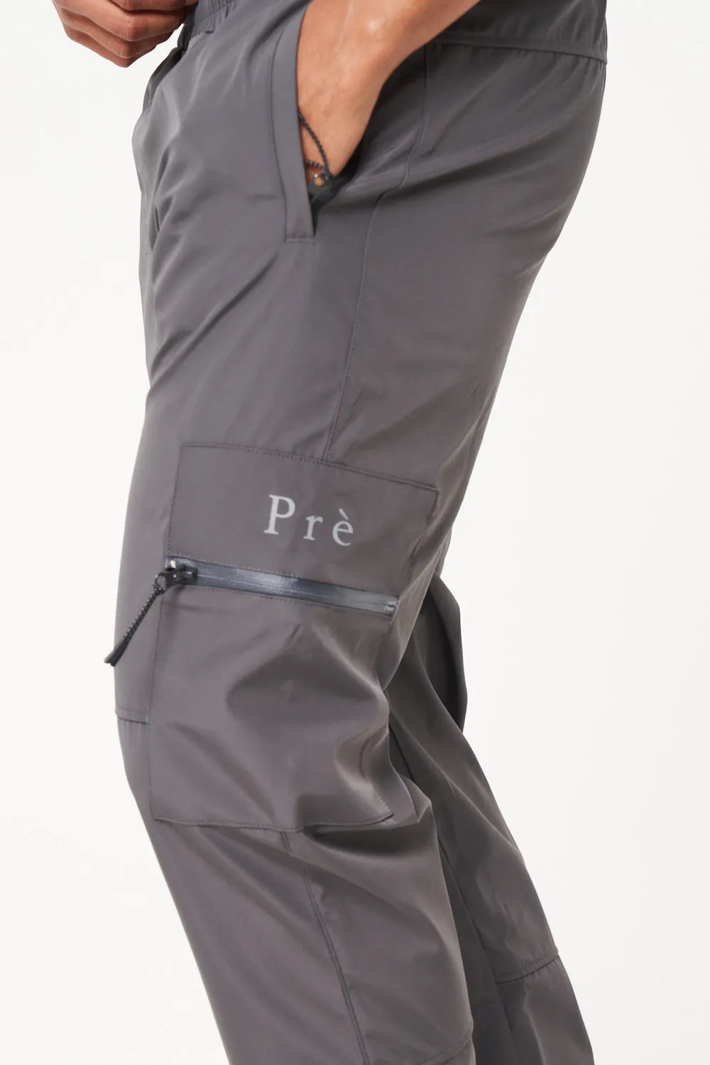 Pre London Canis Cargo Pants Asphalt Grey