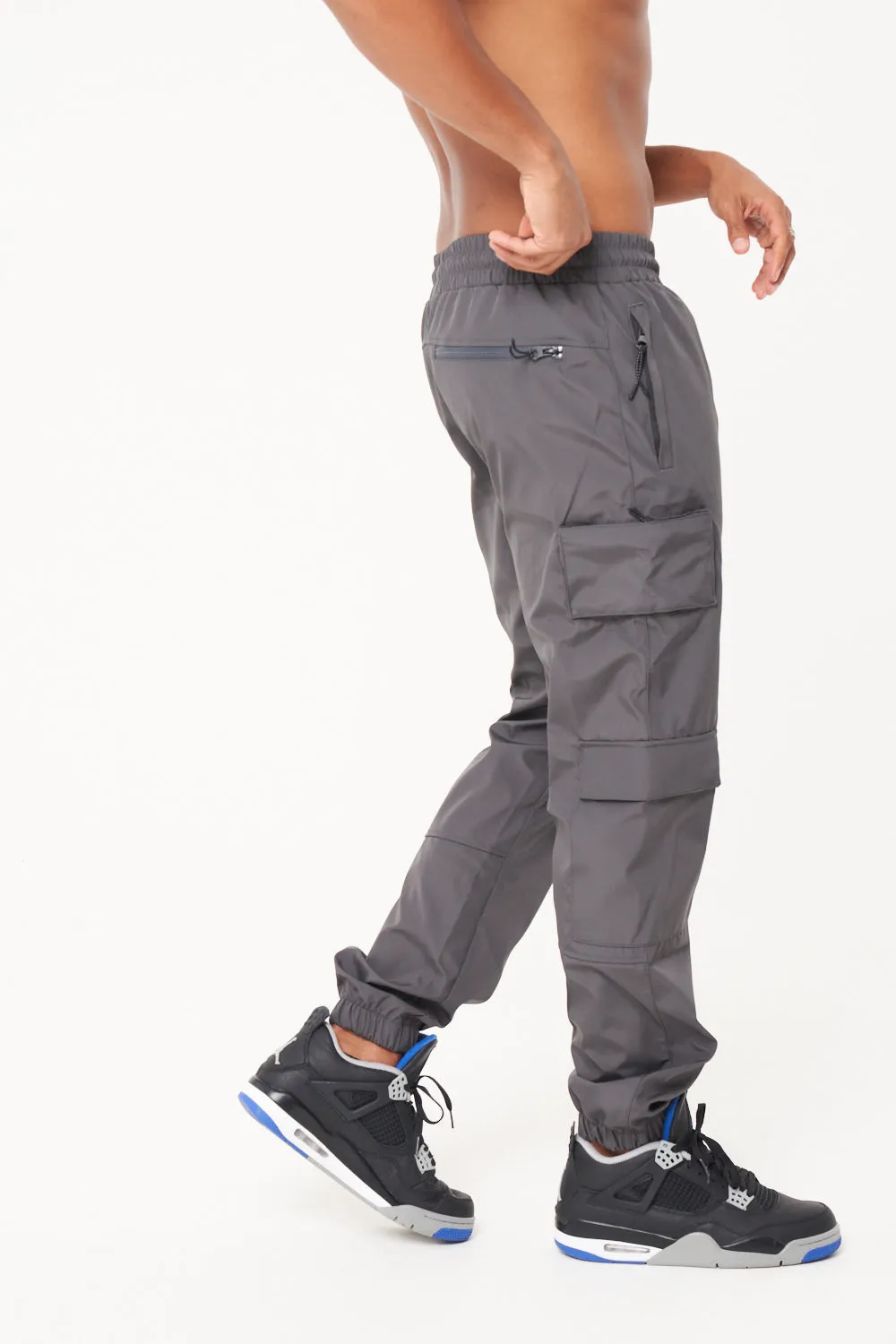 Pre London Canis Cargo Pants Asphalt Grey