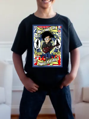 Pre order Boys Don’t cry POP tee (tee as pictured ) 1.5 week -2 week Tat