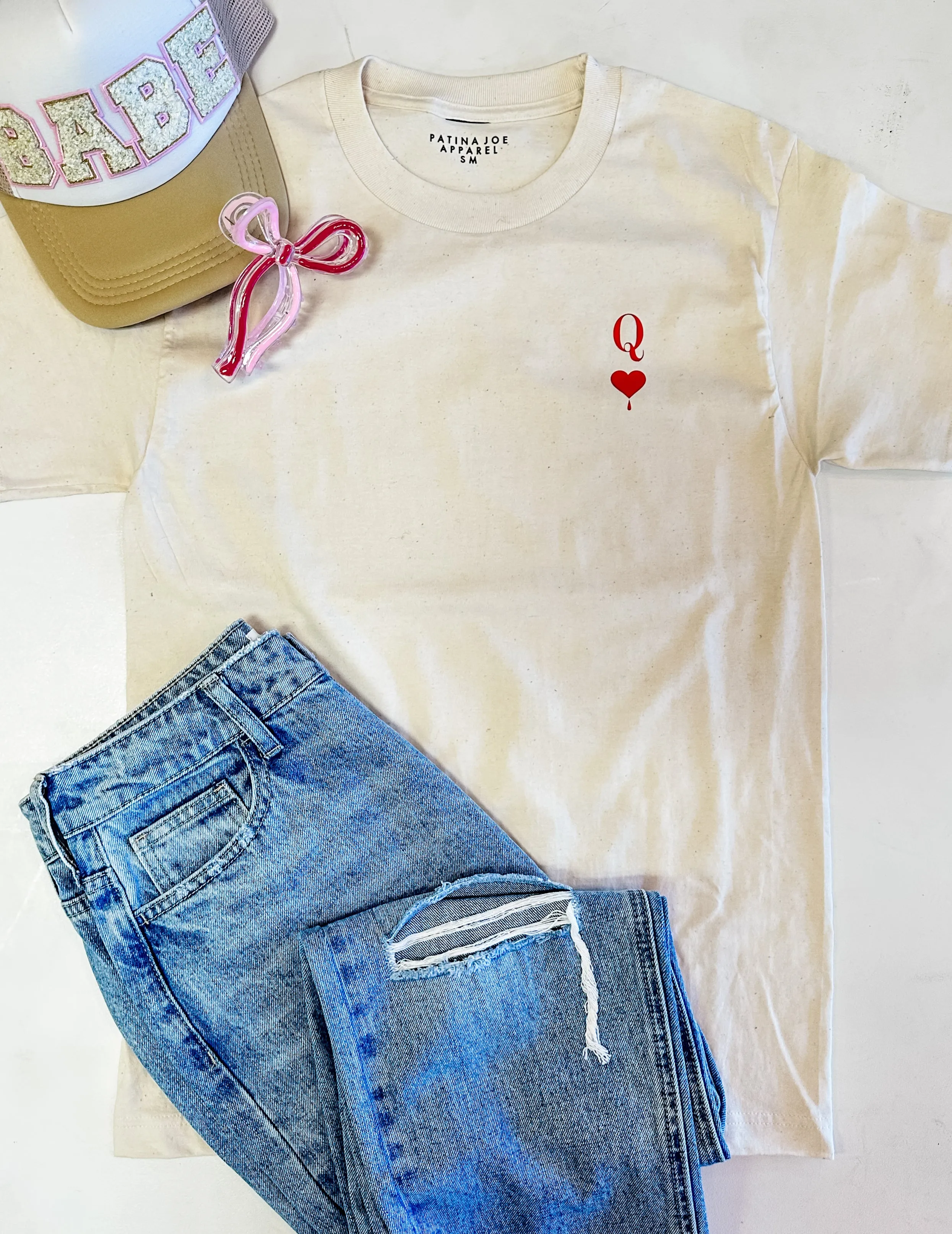 Queen of Hearts Tee