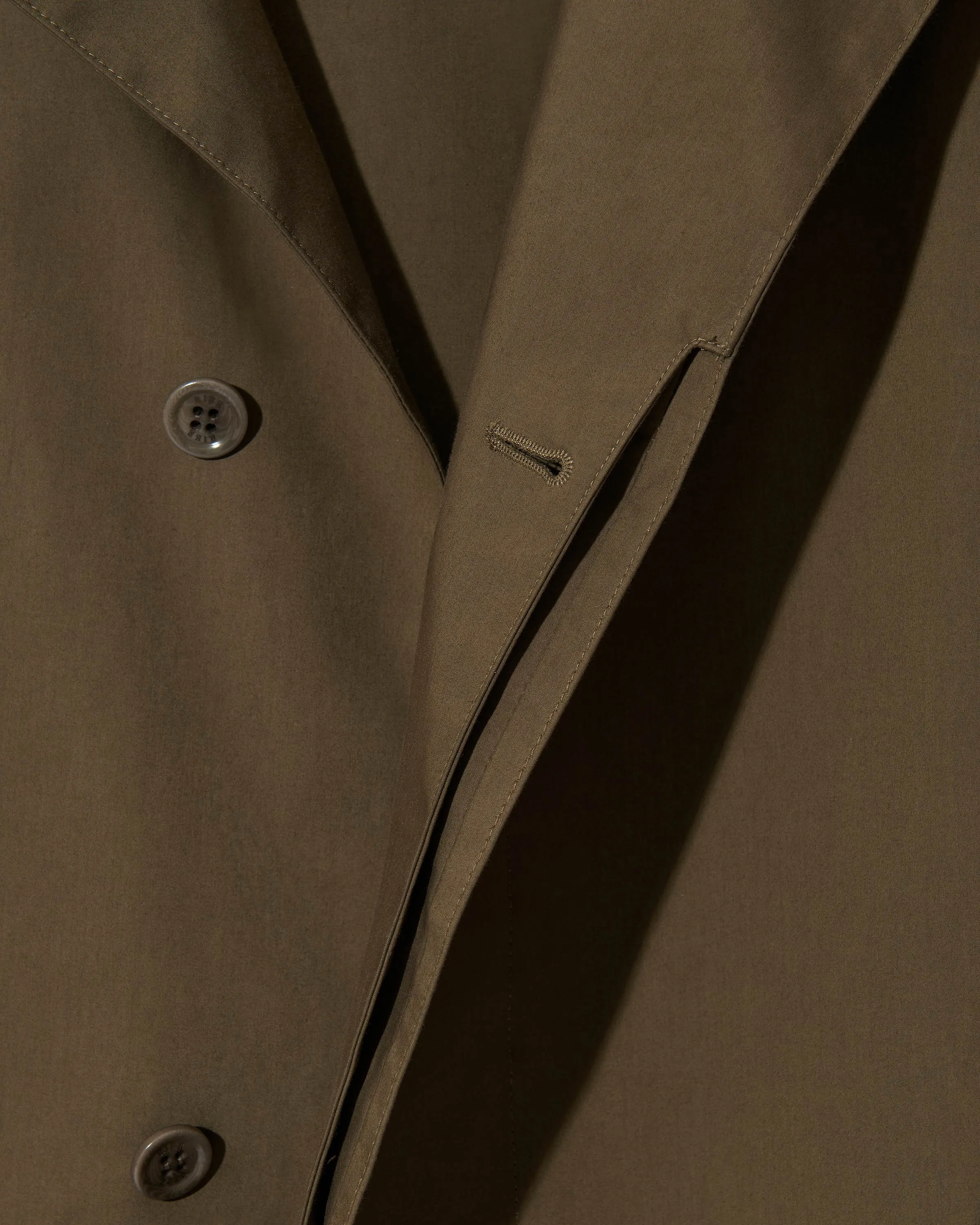 Raincoat bonded cotton castoro