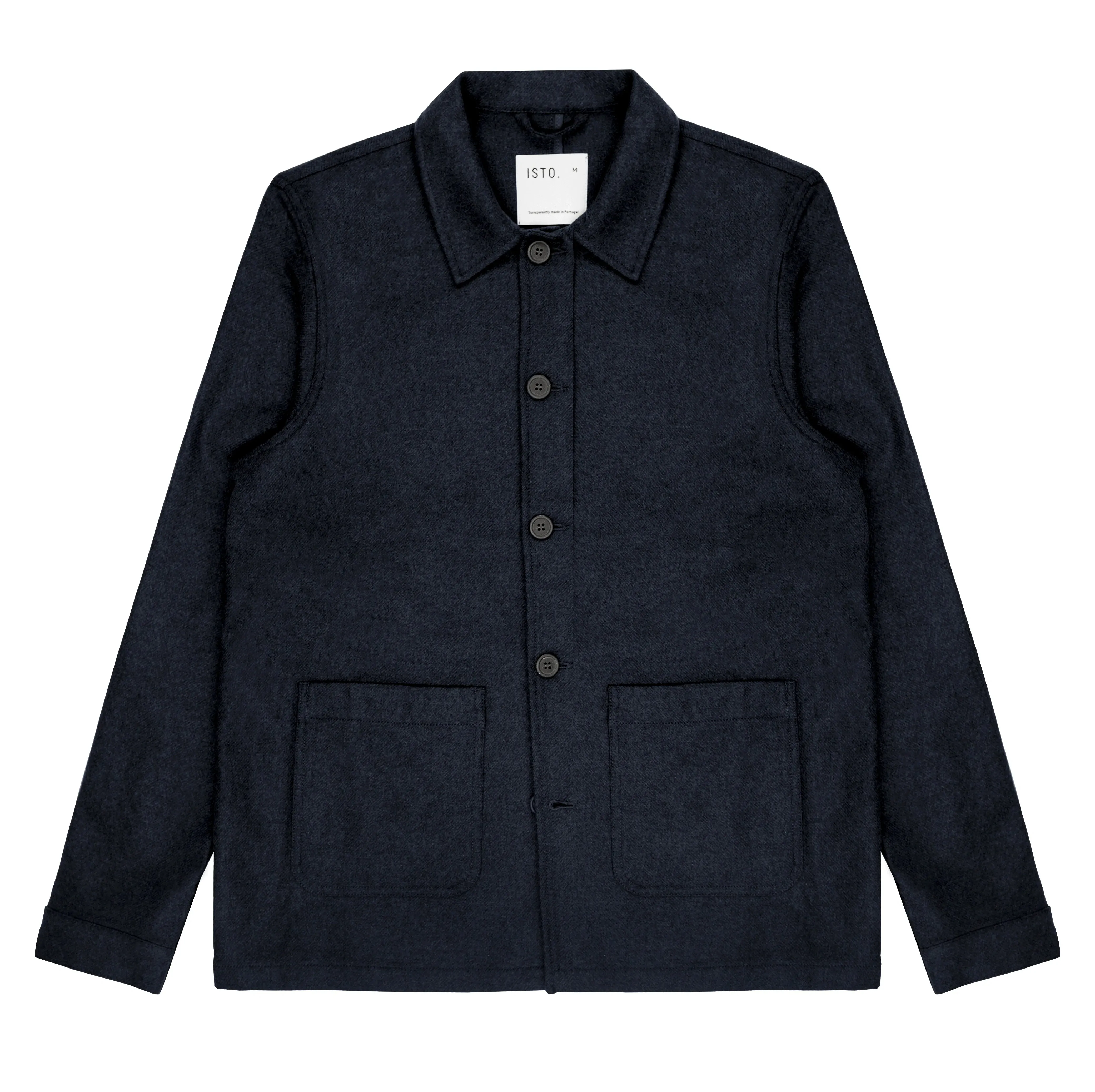 RECYCLED WOOL WORK JACKET
