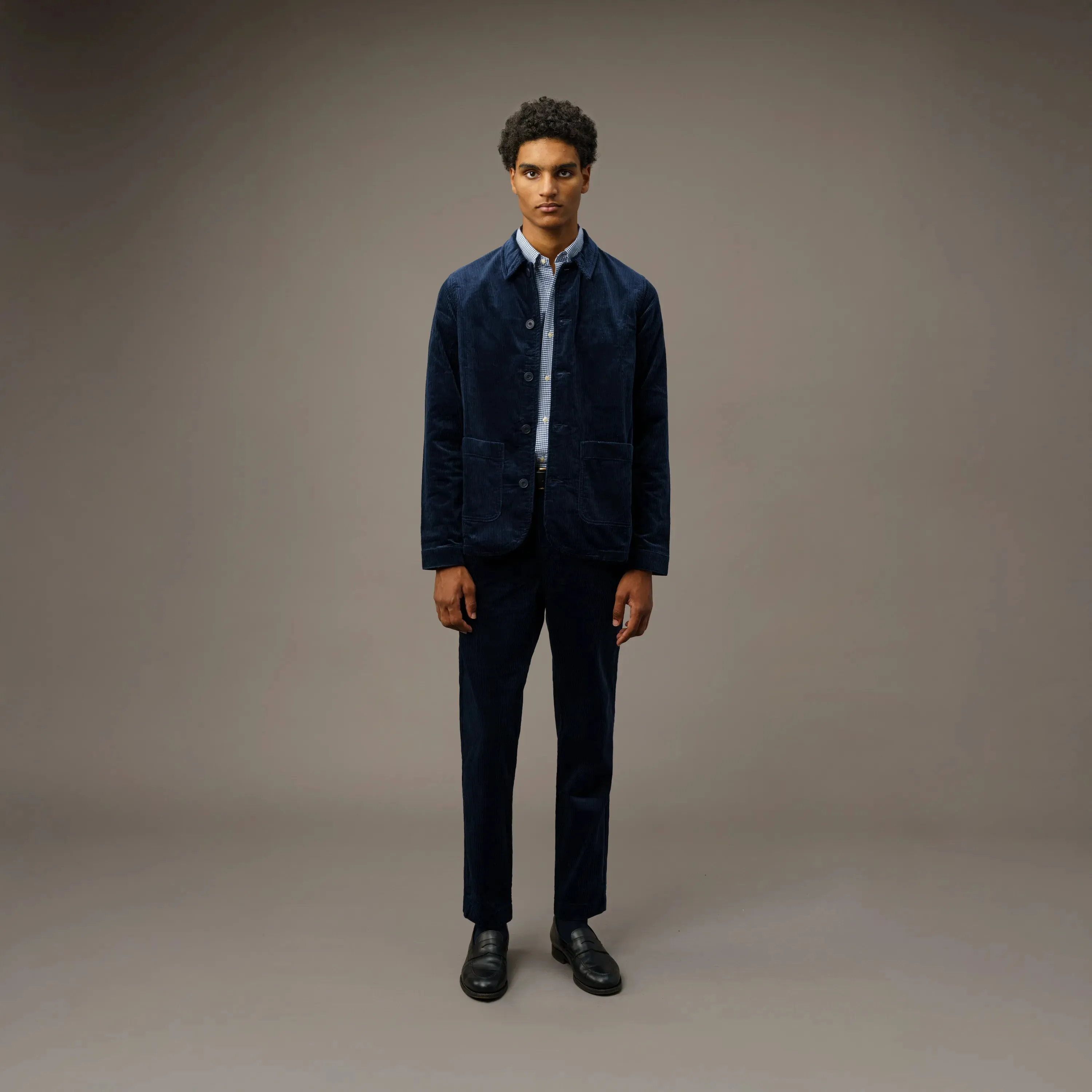 RECYCLED WOOL WORK JACKET