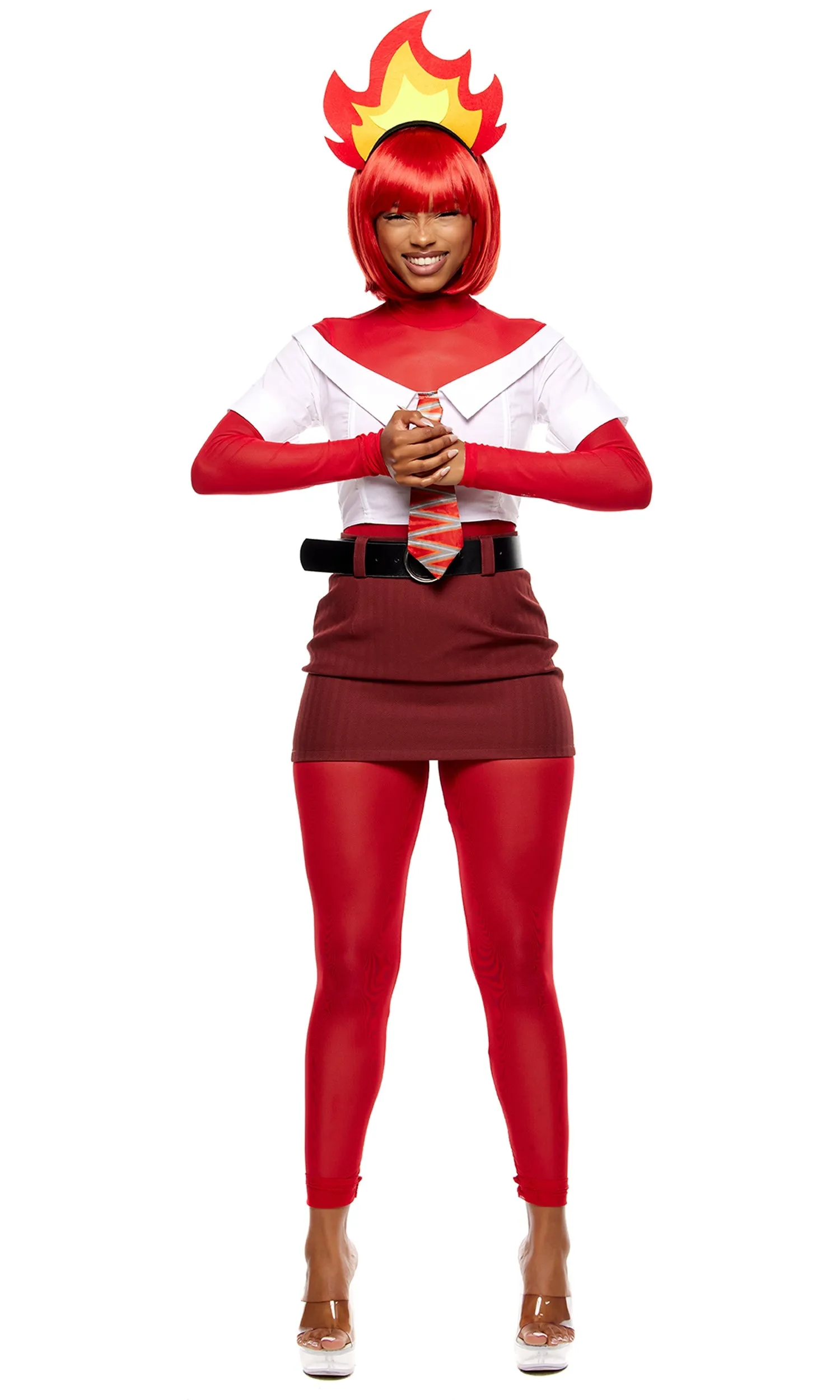 Red Hot Emotion Movie Character Costume
