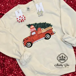 Red Truck Crewneck