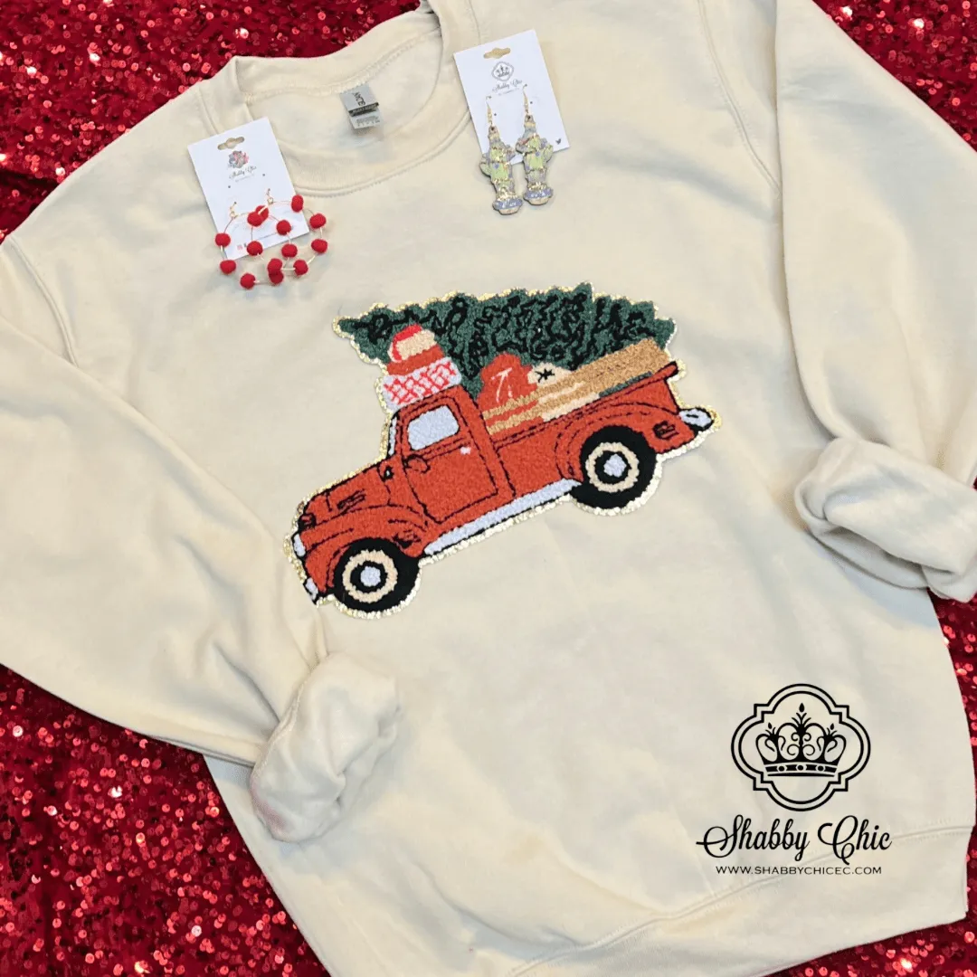 Red Truck Crewneck
