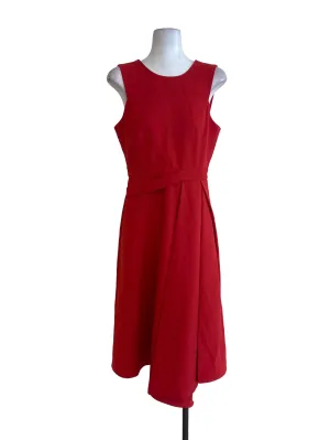 Red Wrap Dress