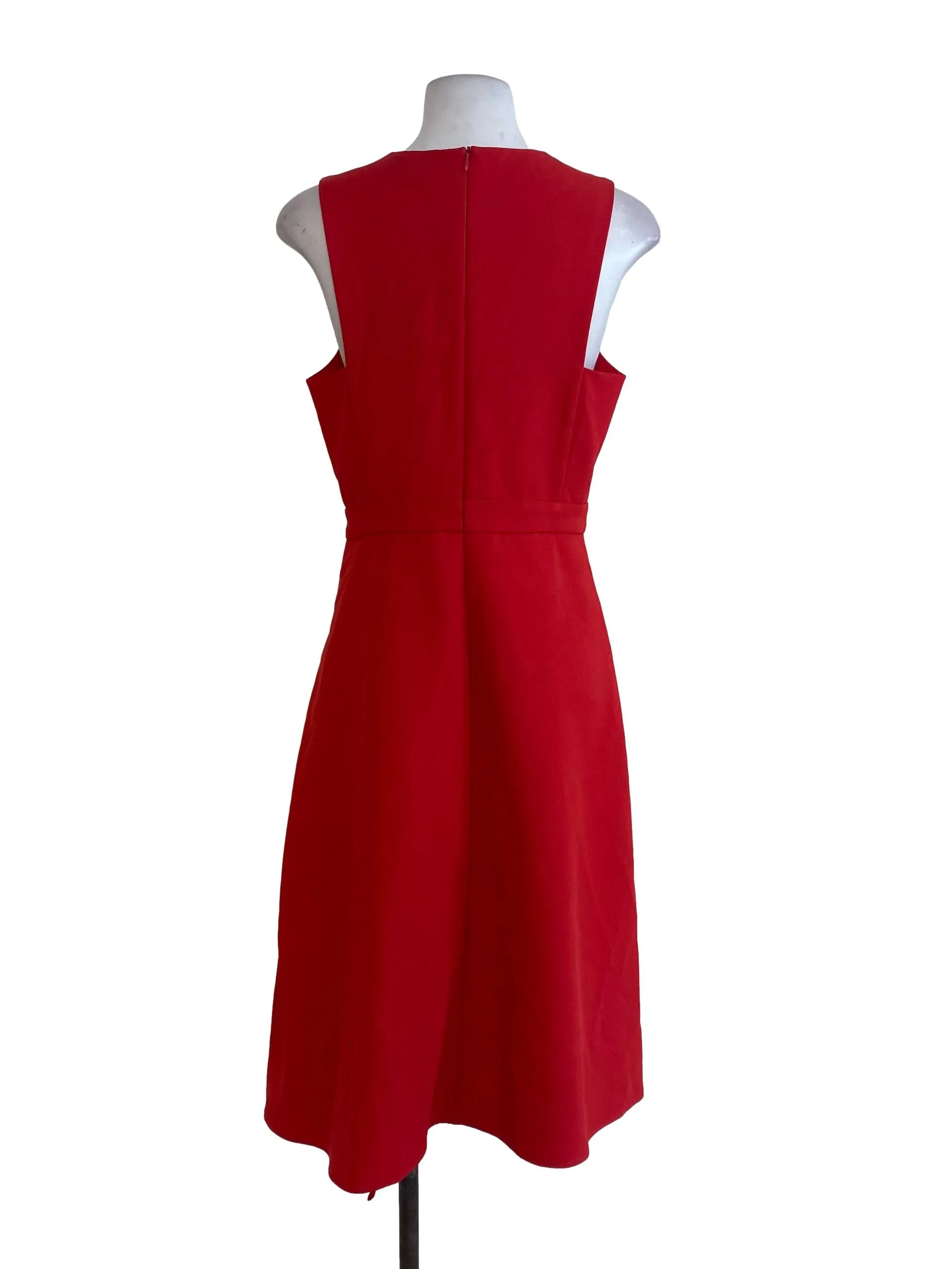 Red Wrap Dress