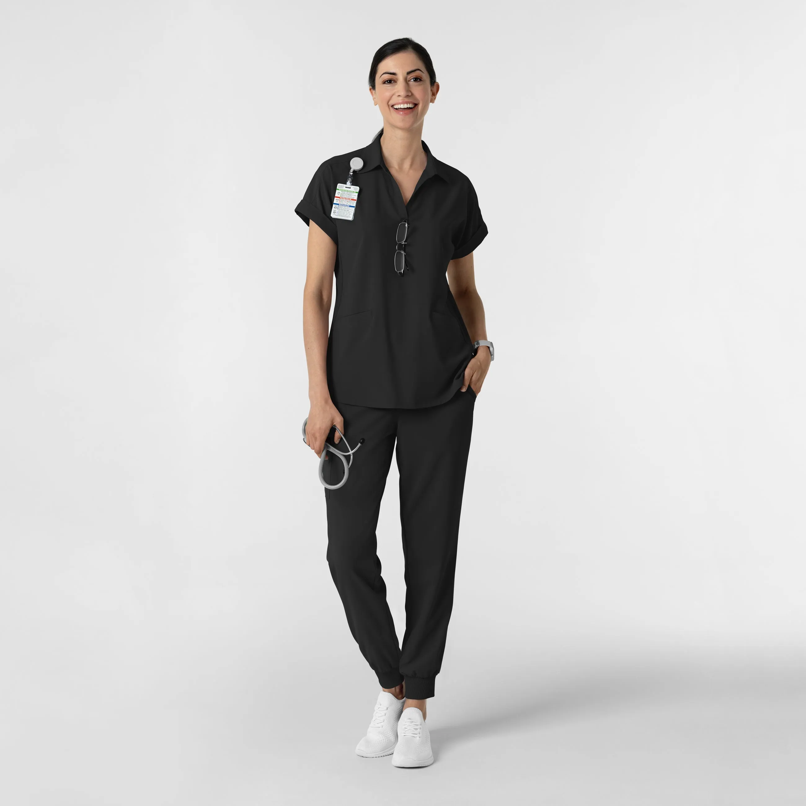 RENEW 5934 Jogger Scrub Pants Black