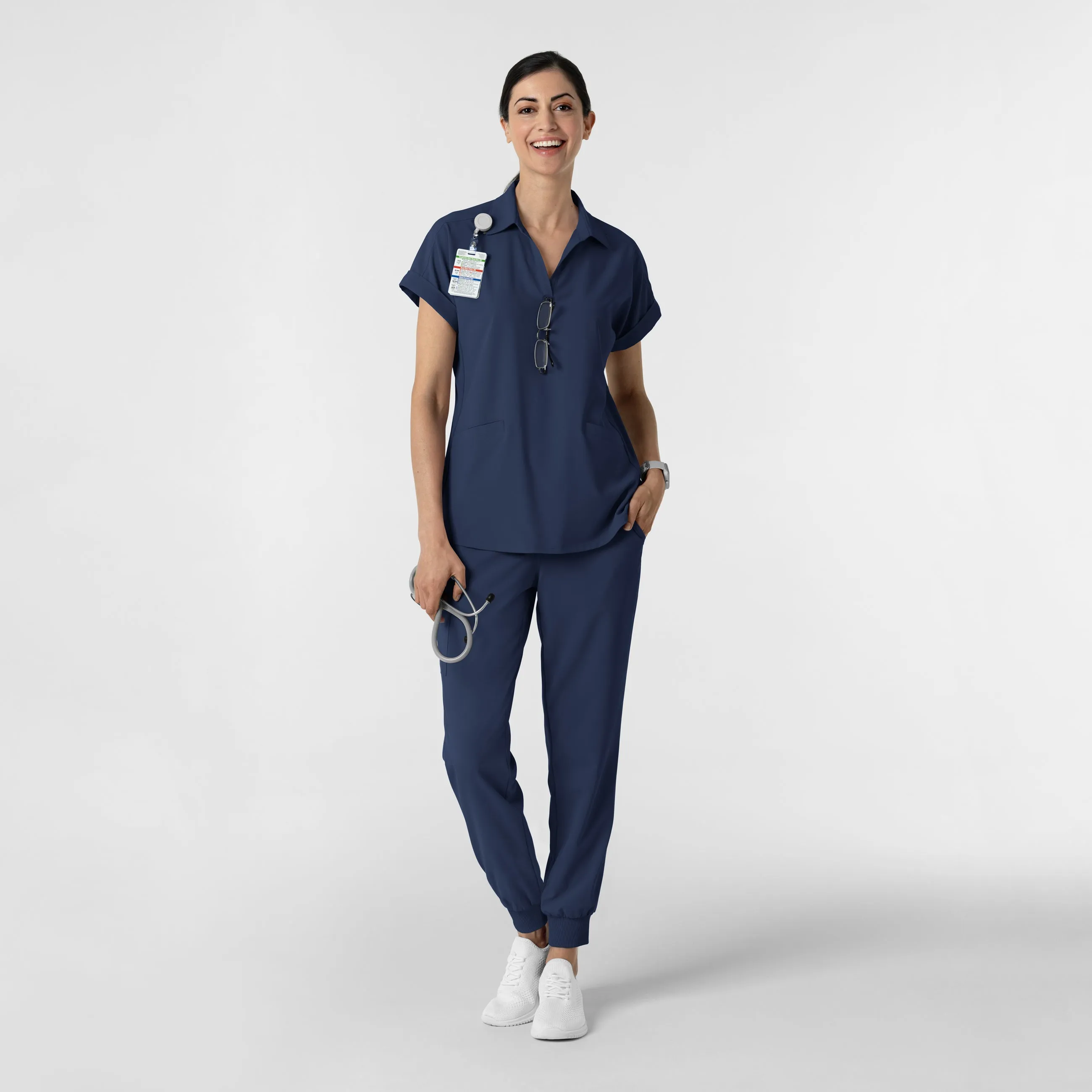 RENEW 5934 Jogger Scrub Pants Navy