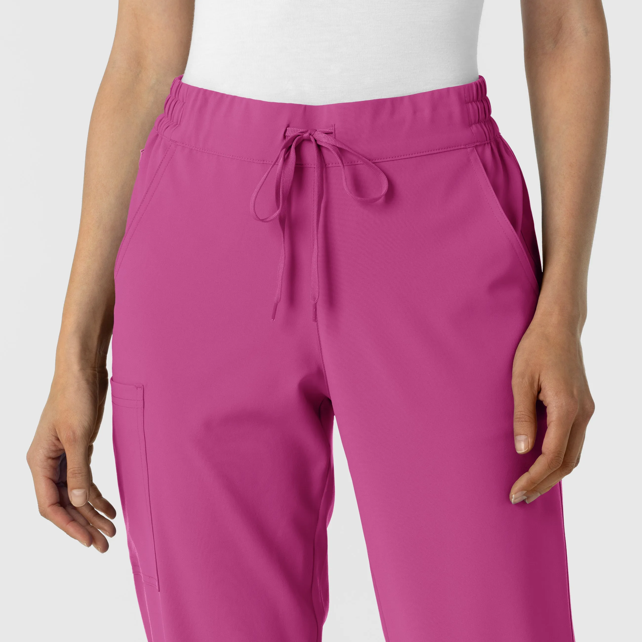 RENEW 5934 Jogger Scrub Pants Raspberry