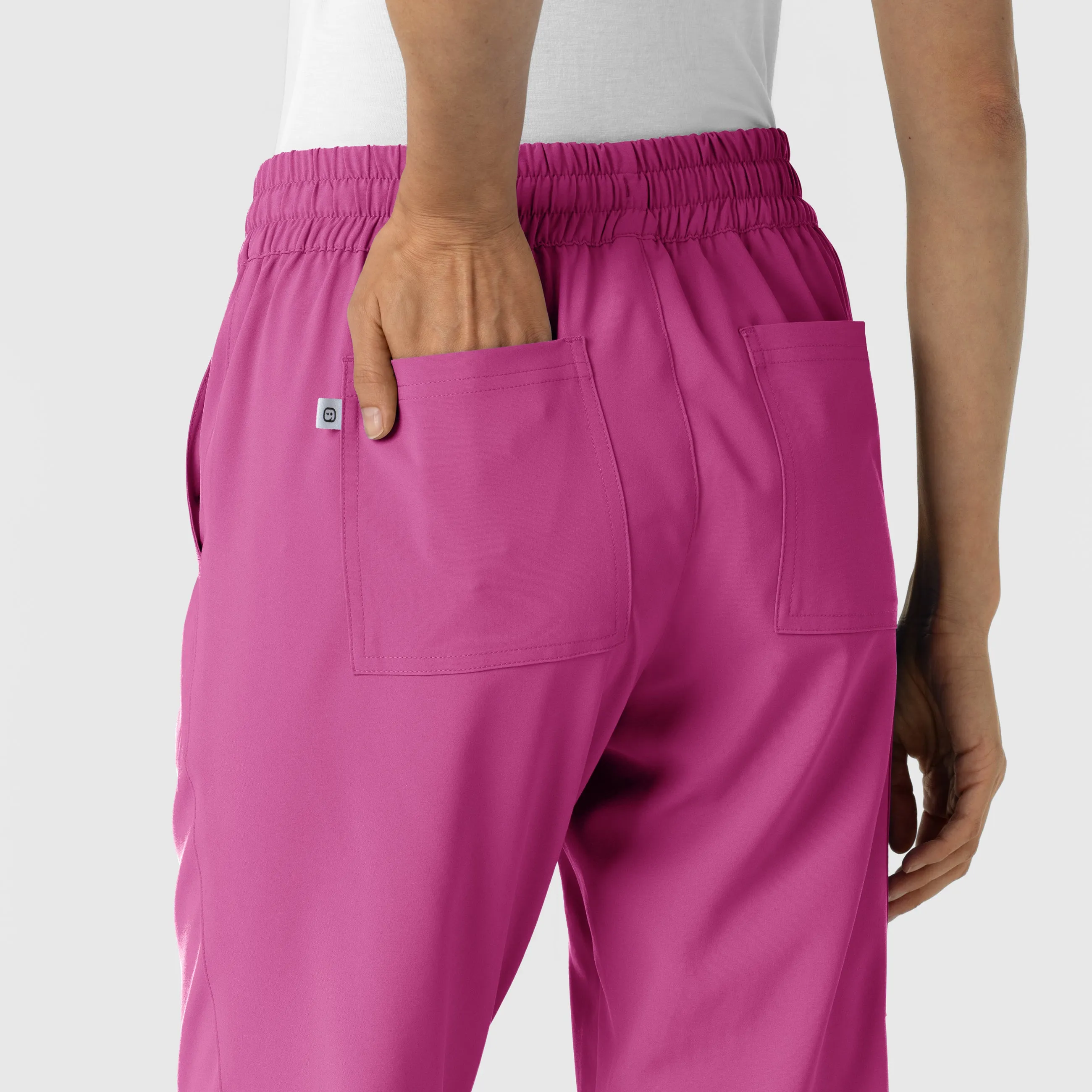 RENEW 5934 Jogger Scrub Pants Raspberry