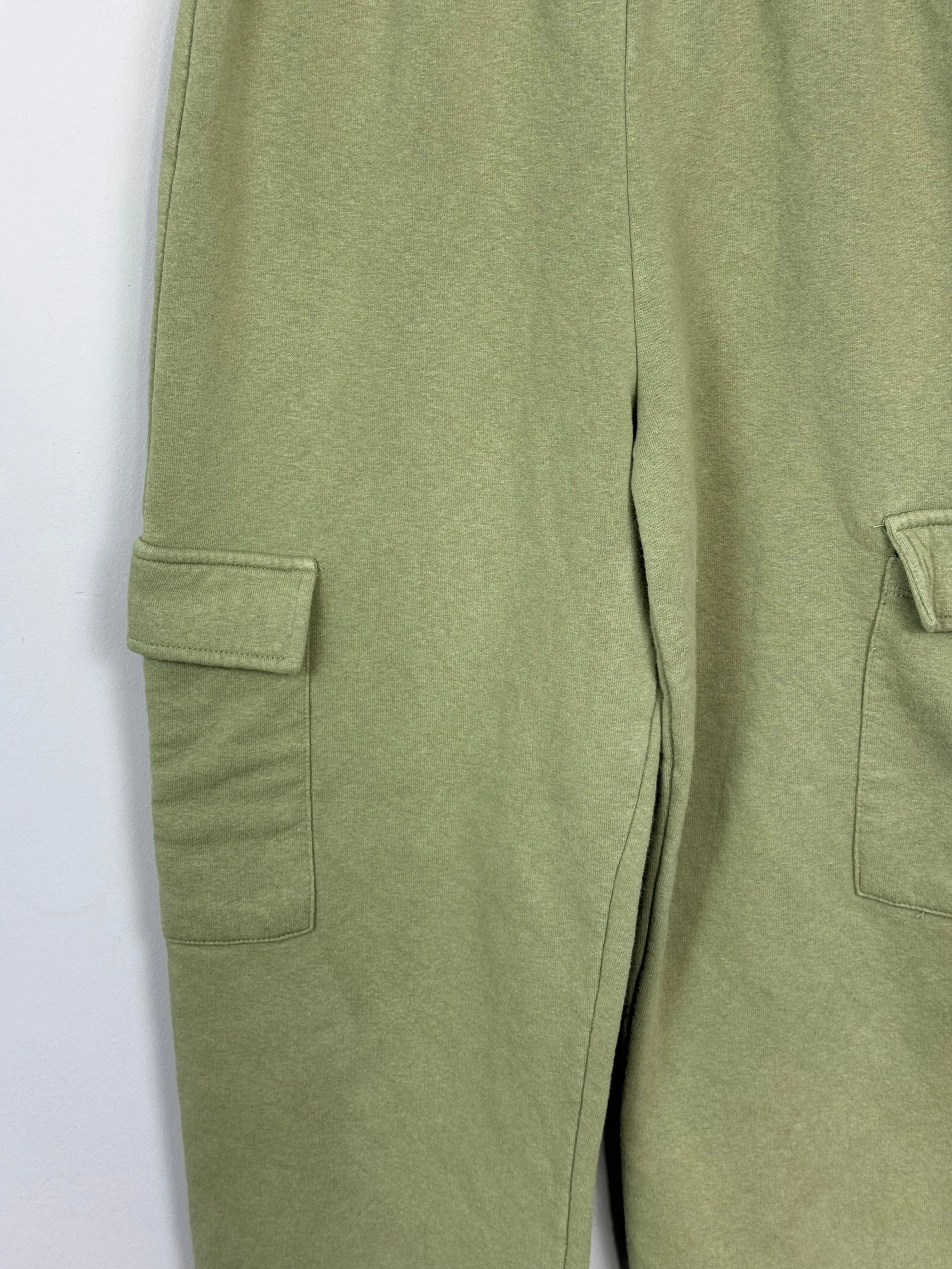 River Island Green Cargo Joggers 11-12y - slight second