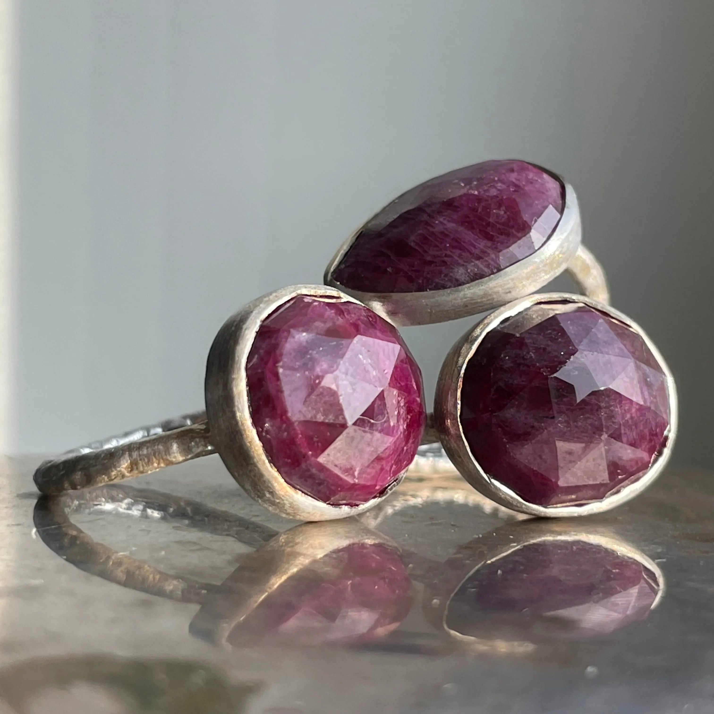 Rose Cut Ruby Midi