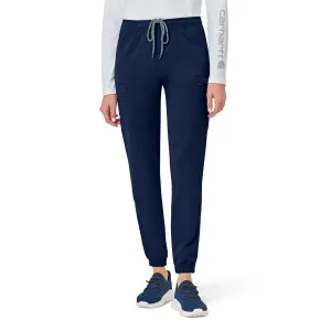 Rugged Flex Peak C52137 Cargo Jogger Scrub Pants Navy