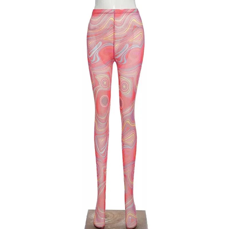 “SAHARA” FOOTED LEGGINGS
