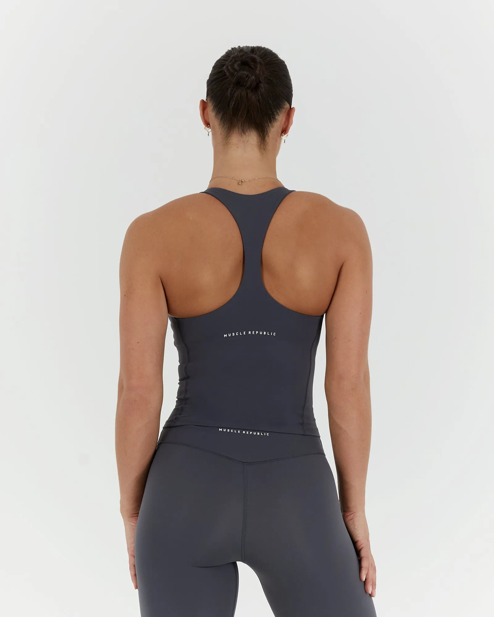 SCULPT RACER TOP - EBONY