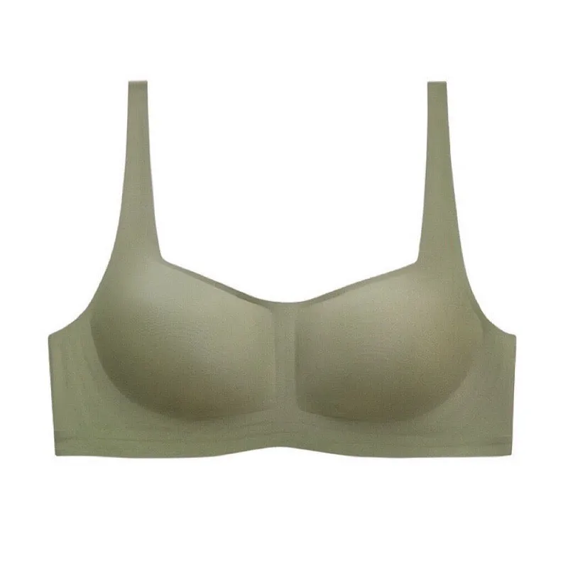 Seamless Square-Neck Comfort Bra
