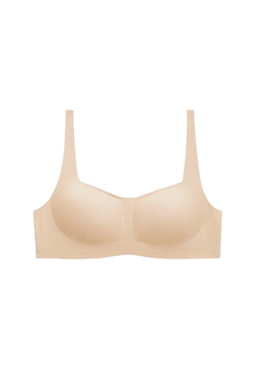 Seamless Square-Neck Comfort Bra
