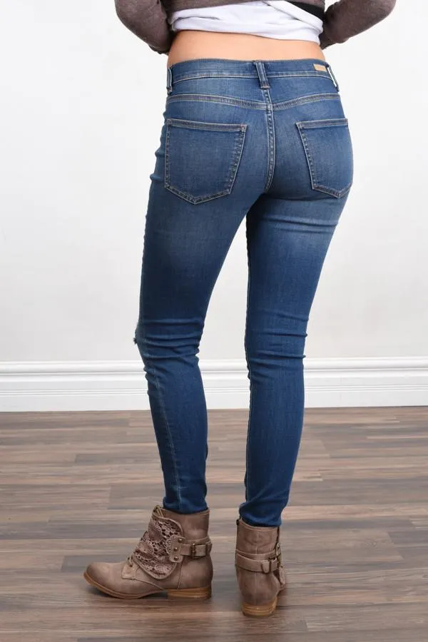 Serenity Skinny Distressed Jeans