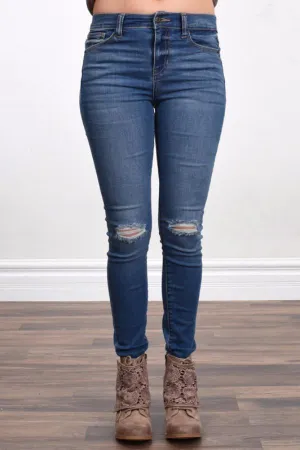 Serenity Skinny Distressed Jeans