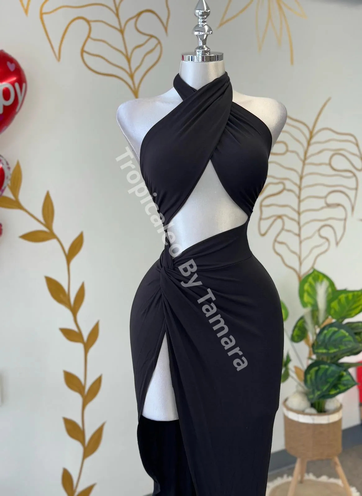 Shadow Wrap Dress