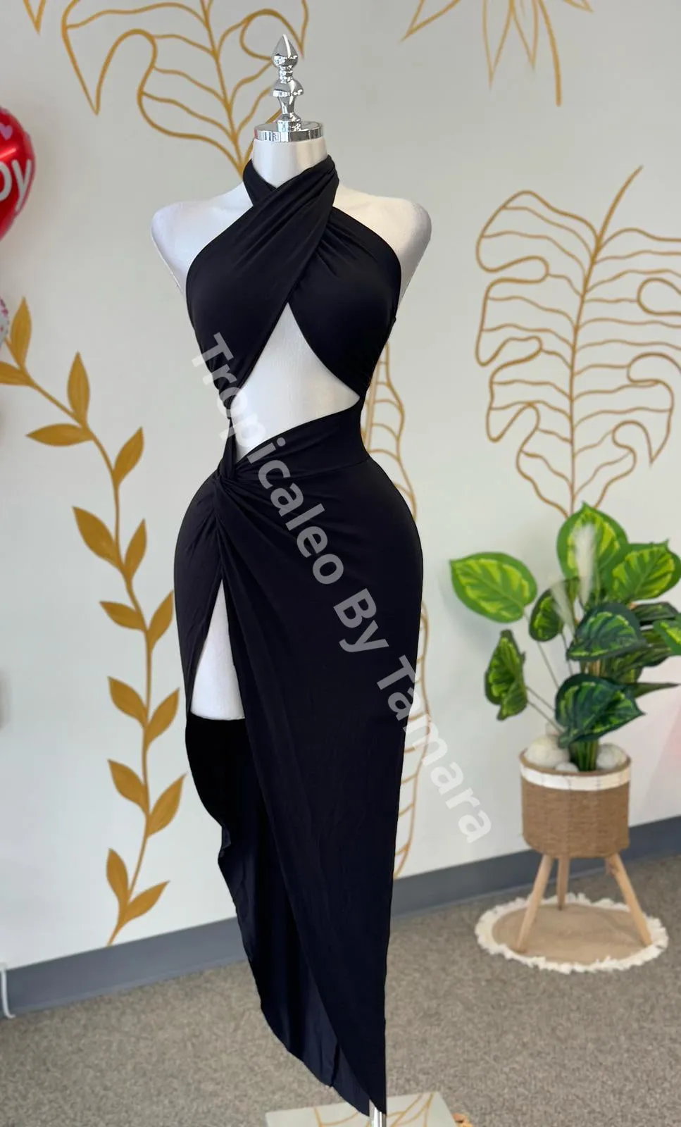 Shadow Wrap Dress