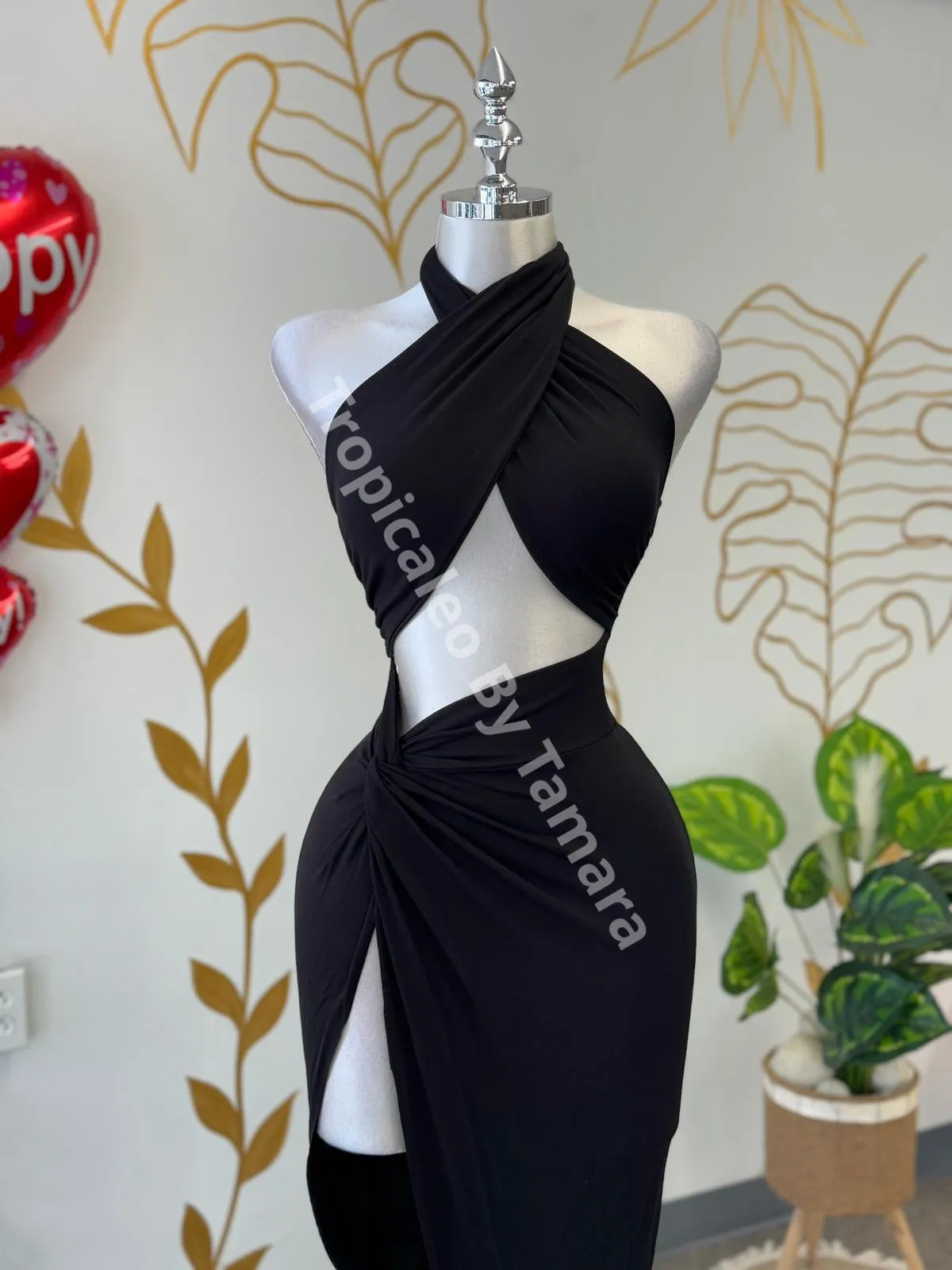 Shadow Wrap Dress