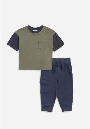 Splendid Infant Boy Colorblock Set