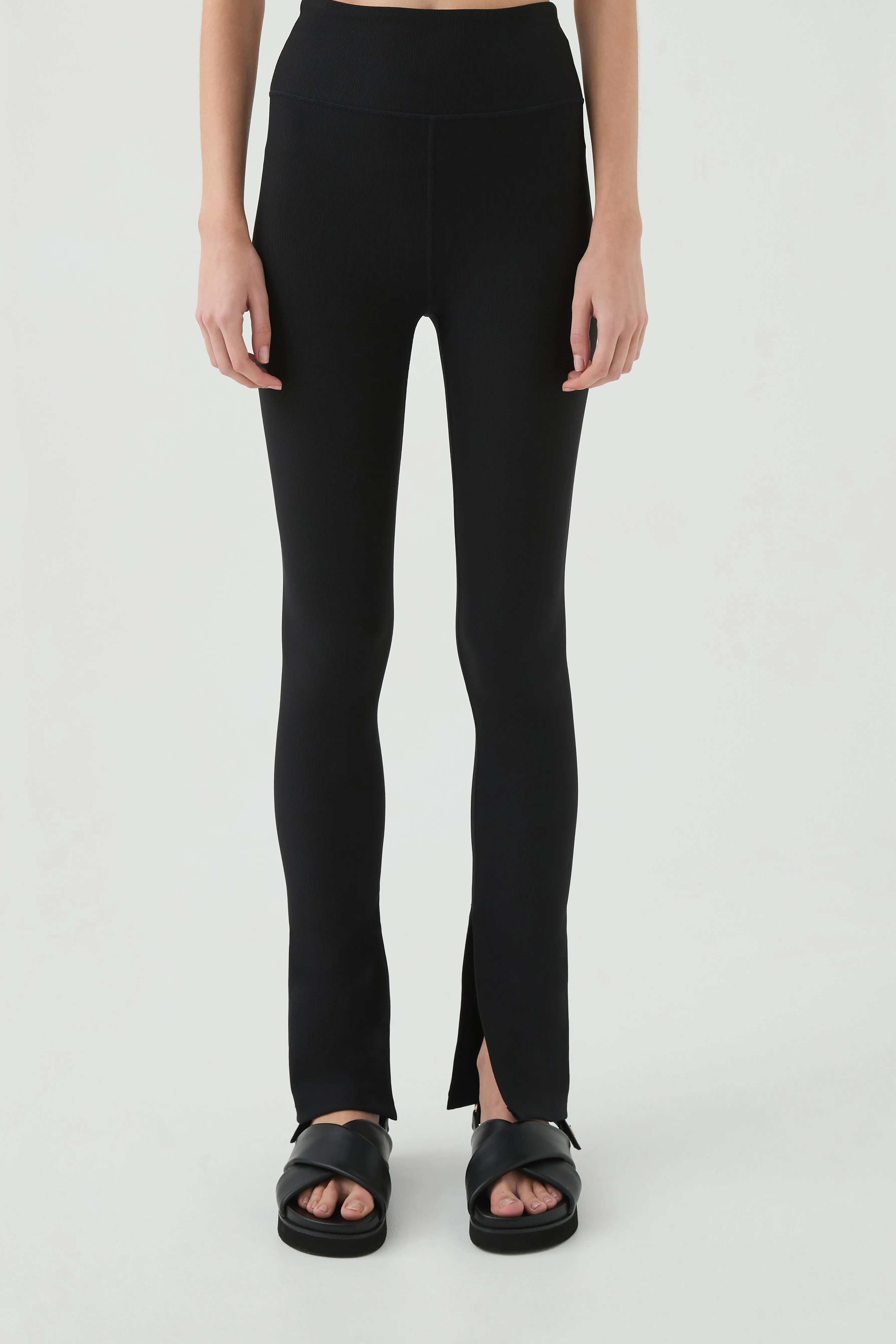 Split Hem Fashion Legging