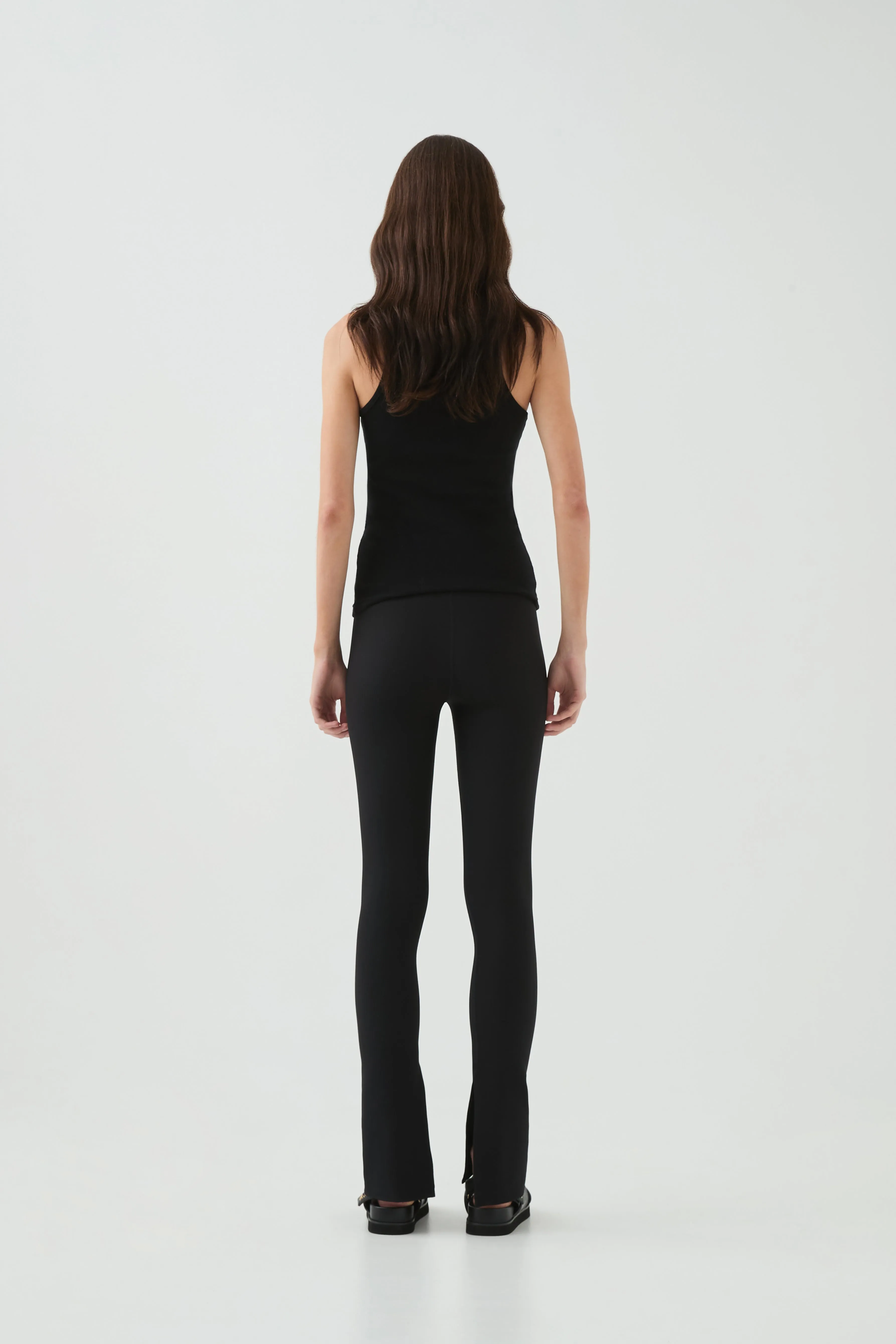 Split Hem Fashion Legging