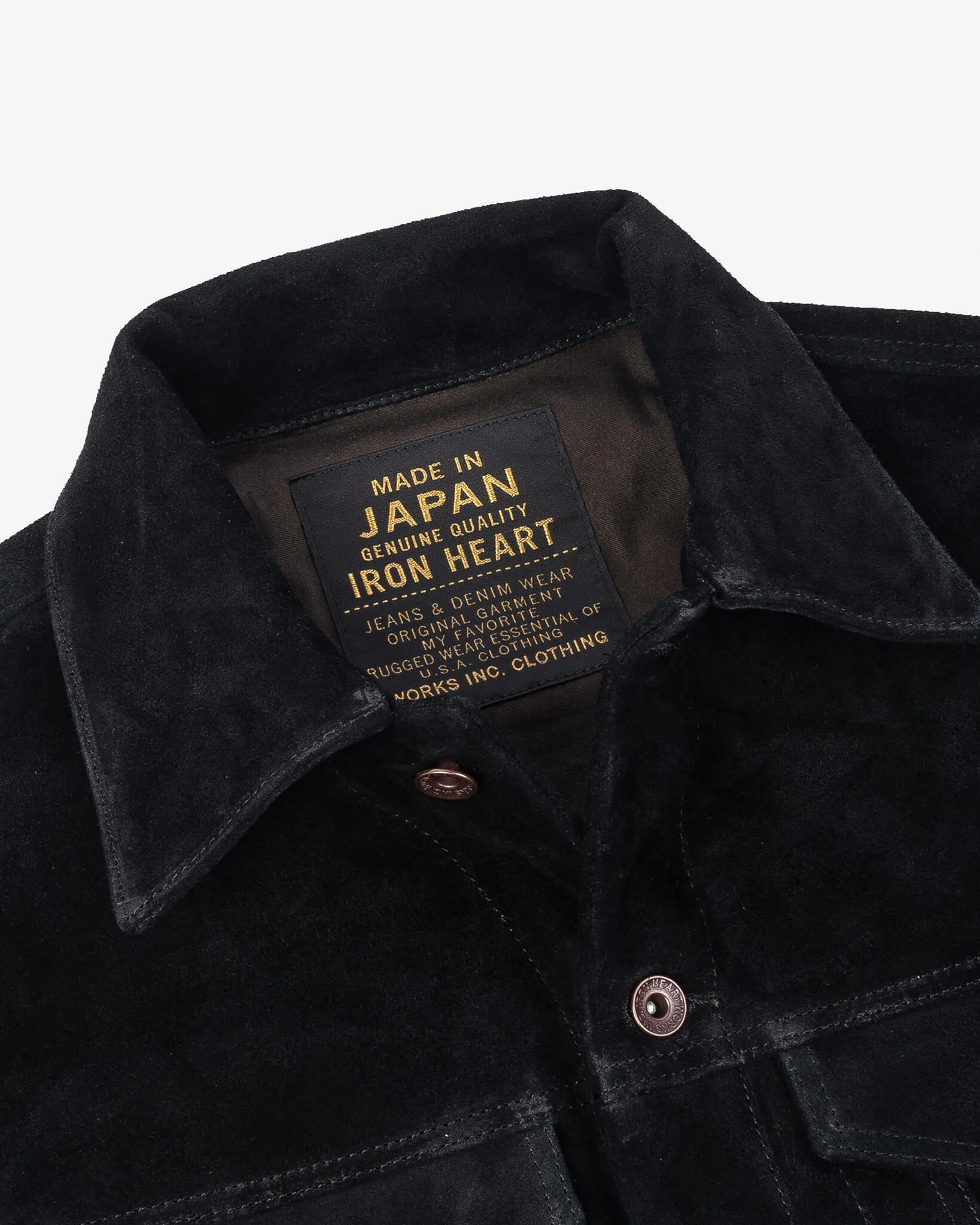 Split Steer Modified Type III Jacket - Black