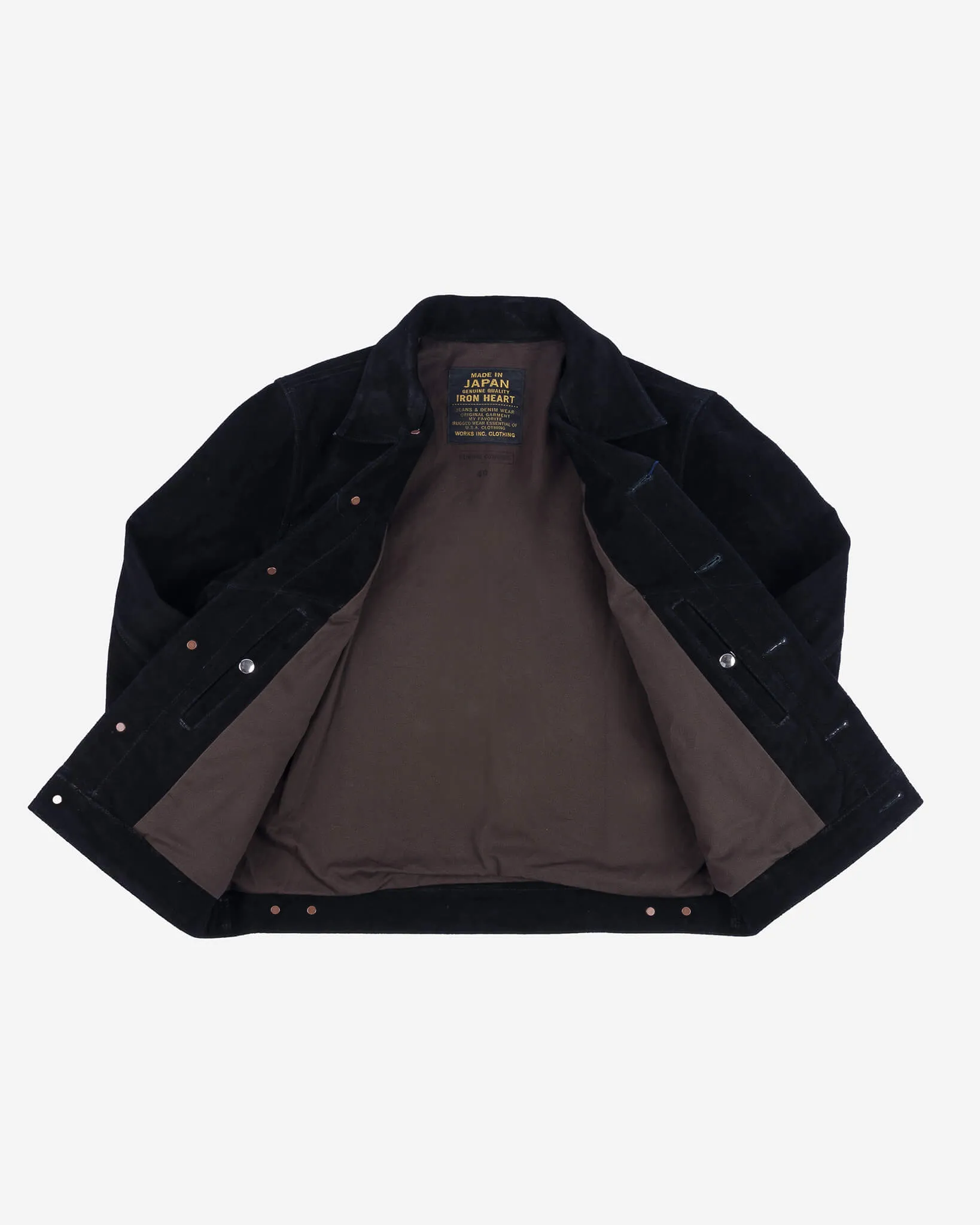 Split Steer Modified Type III Jacket - Black