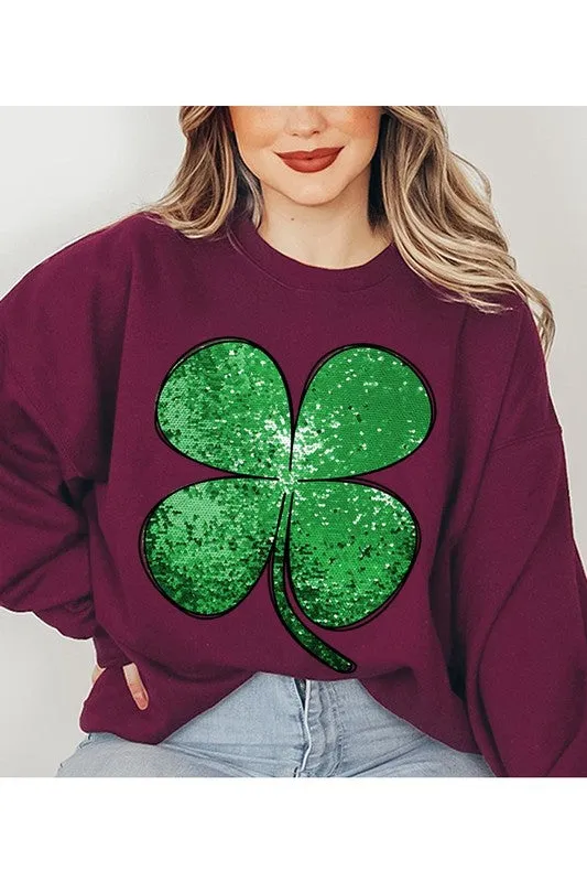St Patricks Day Graphic Fleece Sweatshirts