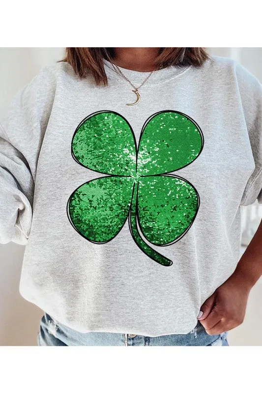 St Patricks Day Graphic Fleece Sweatshirts