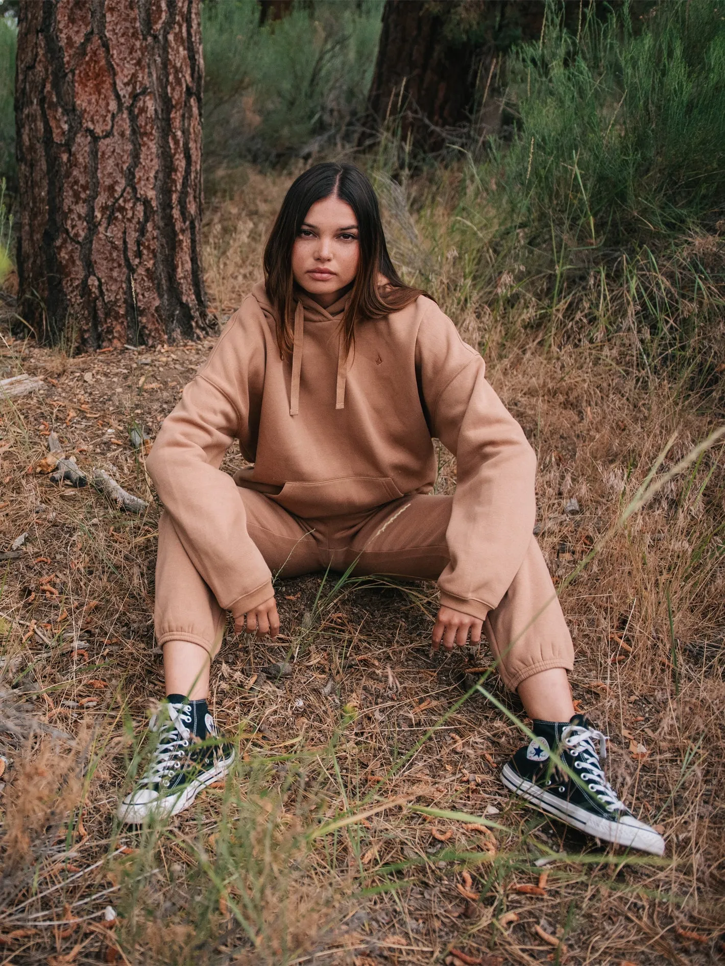 Stone Heart Ii Hoodie - MOCHA