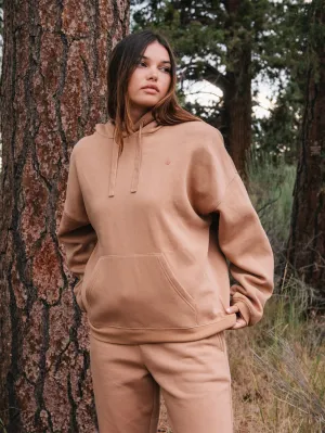 Stone Heart Ii Hoodie - MOCHA