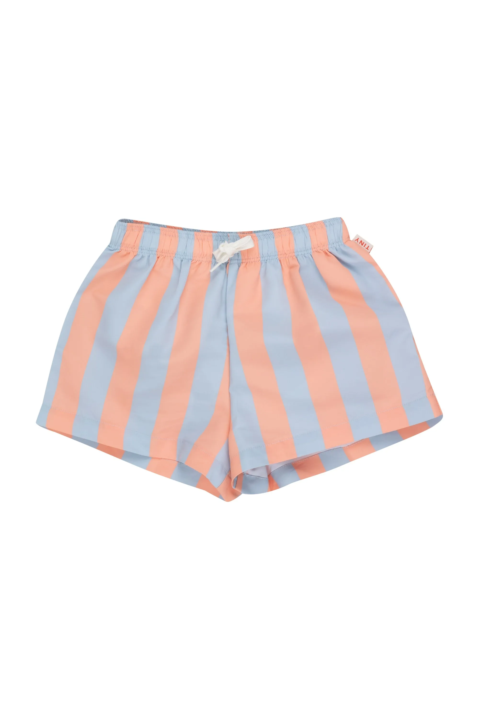 Stripes Trunks, Bluegrey/Papaya