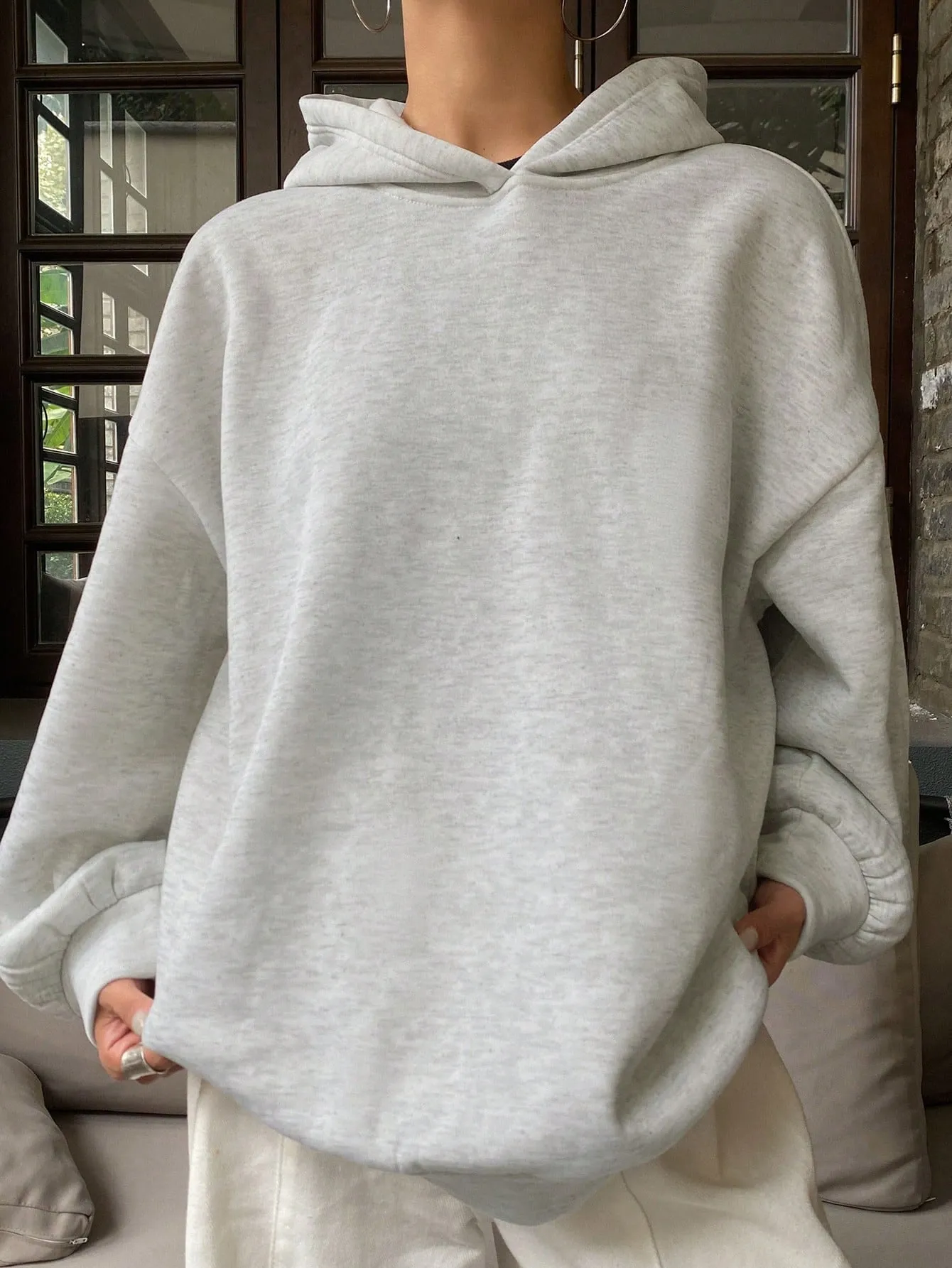 Sudadera Unisex Térmica Color Liso