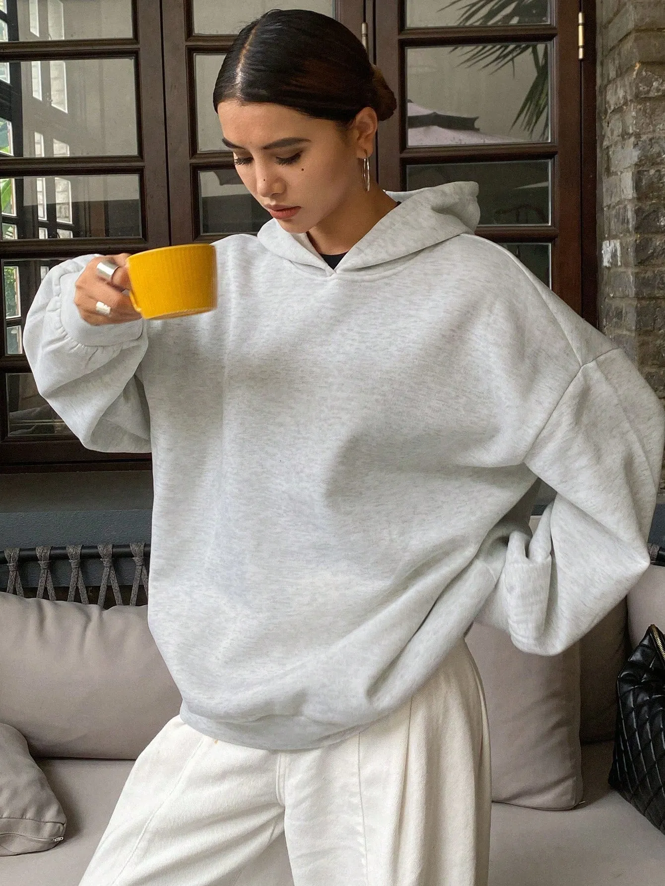 Sudadera Unisex Térmica Color Liso